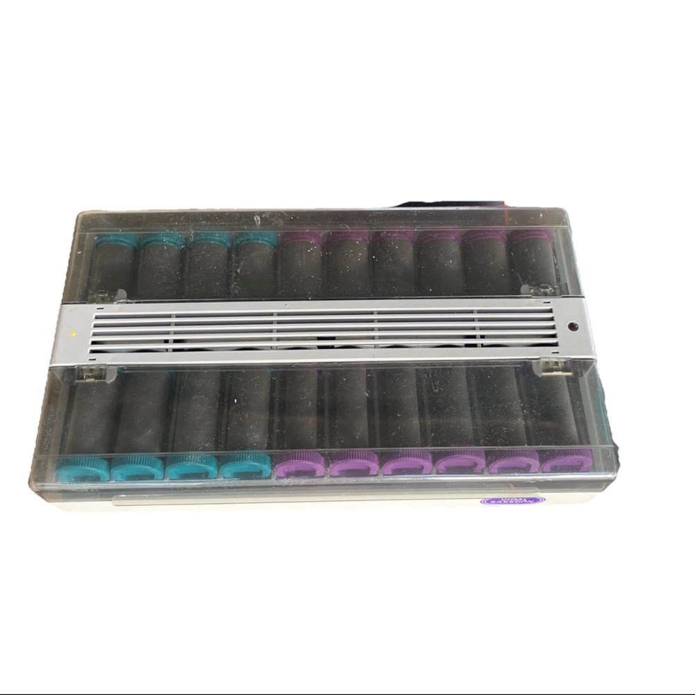 Vidal Sassoon Slimline Hairsetter VS-370 Hot Rollers 20 Velvet Hair Curlers